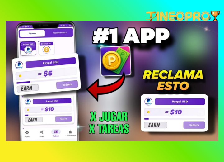 Las 3 mejores apps para dinero en PayPal y criptomonedas: ProFina y Earn Live (Play Store) 1 2 aplicaiones