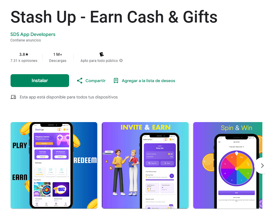 Las 3 mejores apps para dinero en PayPal y criptomonedas: ProFina y Earn Live (Play Store) 5 image 320