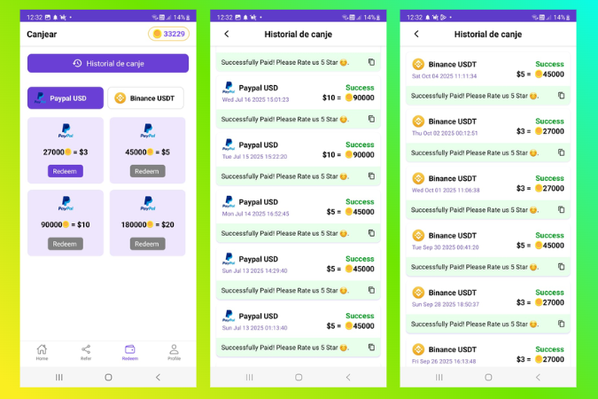 Las 2 Mejores Apps para Ganar Dinero a PayPal | Estrategias para Ingresos Pasivos y Alta Rentabilidad en 2025 6 image 367