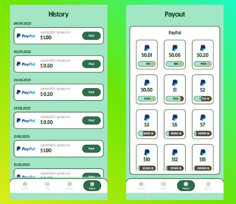 Las 2 Mejores Apps para Ganar Dinero a PayPal | Estrategias para Ingresos Pasivos y Alta Rentabilidad en 2025 4 image 374
