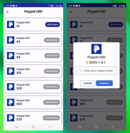 馃拵Rewards11: Gana DIAMANTES para Free Fire, 隆Y Activos Financieros Reales! Tu Gu铆a para Obtener Dinero a PayPal y Criptomonedas en Binance 4 image 379